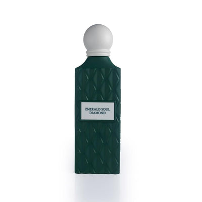 Ibraheem Al Qurashi Emerald Soul Diamond Eau De Parfum 200ml – Luxurious Unisex Fragrance with Citrus & Amber Notes