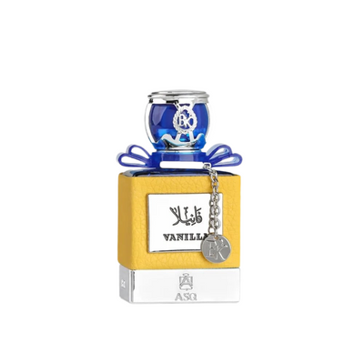 Abdul Samad Al Qurashi Blue Kannam Vanilla Perfume Oil – A luxury Arabian perfume oil with rich vanilla and spices.