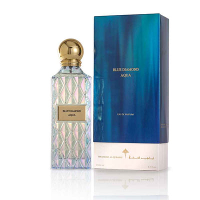 Refreshing unisex fragrance with sea notes, saffron, and musk – Blue Diamond Aqua
