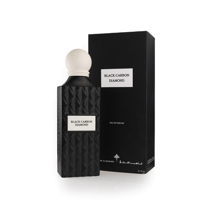Black Carbon Diamond EDP 200ML – Luxury Oud Fragrance for Men & Women