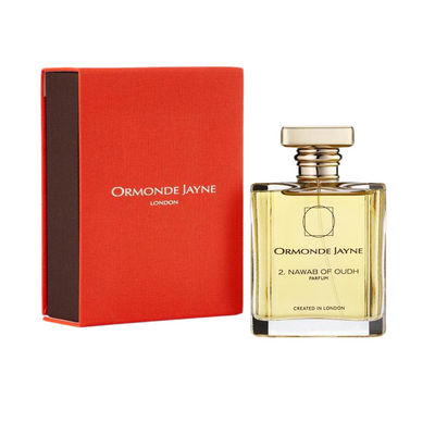 Shop Nawab of Oudh Parfum by Ormonde Jayne – A rich blend of oud, ambergris, and florals.