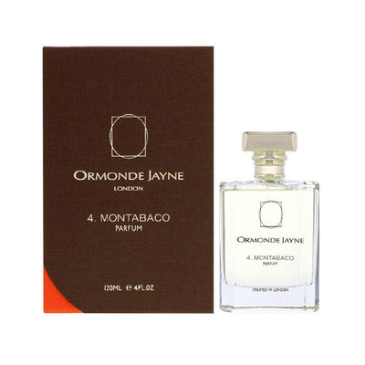 Shop Montabaco Eau De Parfum by Ormonde Jayne – A luxurious blend of tea, sandalwood, and ambergris.