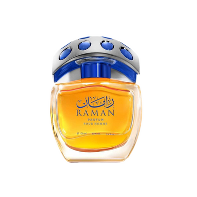 Abdul Samad Al Qurashi Raman Eau de Parfum – A bold and sensual woody fragrance for men.