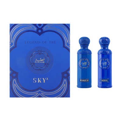Gissah Legend Of The Sky Giftset – Nexus and Horizon Eau De Parfum for men.