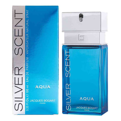 Buy Silver Scent Aqua online – A modern marine fragrance with grapefruit, melon, and suede notes