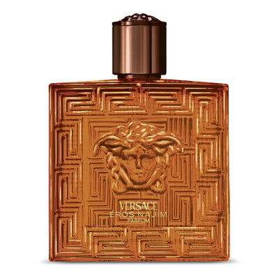 Versace Eros Najim Parfum 100ml – A luxurious caramel and oud fragrance for men.
