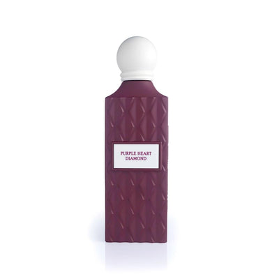 Ibraheem Al Qurashi Purple Heart Diamond Eau De Parfum 200ml – A Passionate Blend of Orange Blossom, Jasmine & Cedarwood