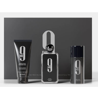 Afnan 9pm Eau De Parfum Gift Set For Men