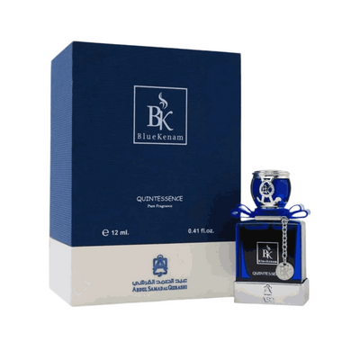 Abdul Samad Al Qurashi Blue Kenam Attar - Perfume Oil – 12ml bottle, luxury oud fragrance for men & women.