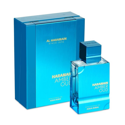 Shop Online Al Haramain Amber Oud Aqua Dubai Extrait de Parfum For Unisex 100ml