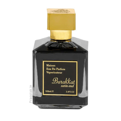 Maison Fragrance World Barakkat Satin oud Eau De Parfum For Unisex