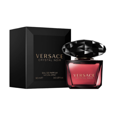 Versace Crystal Noir Eau De Parfum packaging & box – PerfumeX.in
