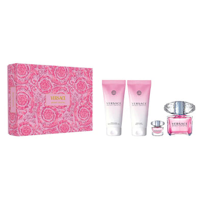 Versace Bright Crystal Eau De Parfum Gift Set For Women