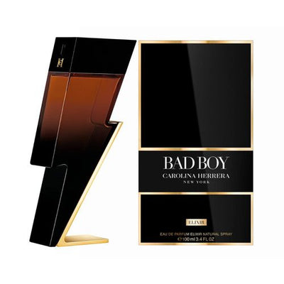 Carolina Herrera Bad Boy Elixir EDP Perfume bottle And box
