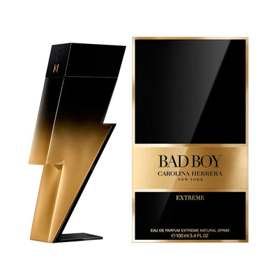 Carolina Herrera Bad Boy Extreme Eau de Parfum 100ml bottle with box