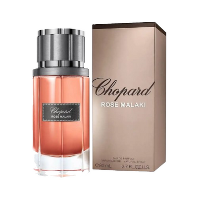 Chopard Rose Malaki perfume bottle and packaging