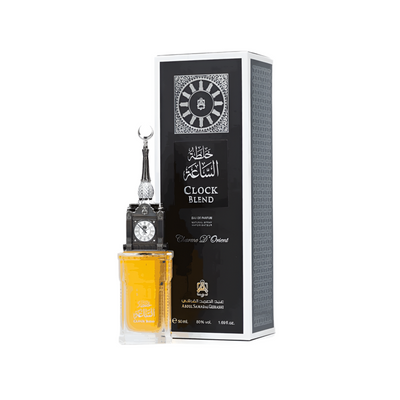 Shop Clock Blend Perfume by ASQ – Arabian perfume with amber, spices, and musk