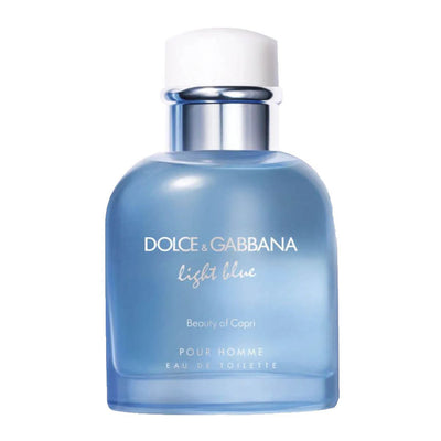 Dolce & Gabbana Light Blue Pour Homme Beauty of Capri perfume bottle