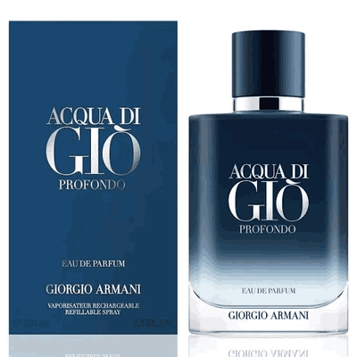 Giorgio Armani Acqua Di Gio Profondo Eau De Parfum 100ml – Deep & Intense Men’s Fragrance