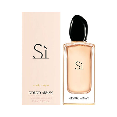 Giorgio Armani Si Eau de Parfum 100ml perfume bottle and box