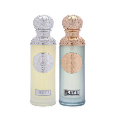 Shop Legend Of Valleys Set by Gissah – Includes Hudson II and Imperial II Eau De Parfums.