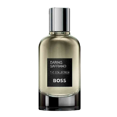 Hugo Boss Daring Saffiano perfume bottle