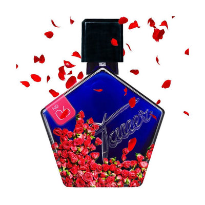 Luxury niche perfume – Tauer 06 Incense Rose with incense, myrrh, and resins.