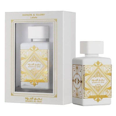 Buy Lattafa Bade’e Al Oud Honor & Glory online – A luxurious & long-lasting unisex scent