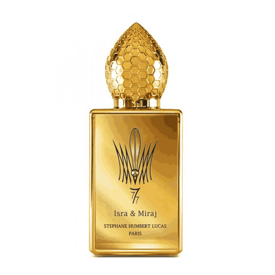 Stéphane Humbert Lucas 777 Isra & Miraj Eau De Parfum – A luxurious unisex fragrance with oud, vanilla, and leather.