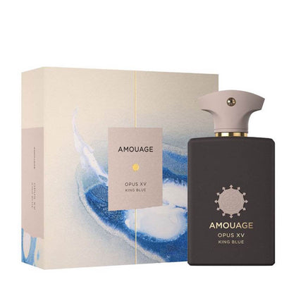 Opus XV King Blue by Amouage – Premium 100ml EDP with Oud, Leather, and Amber Notes