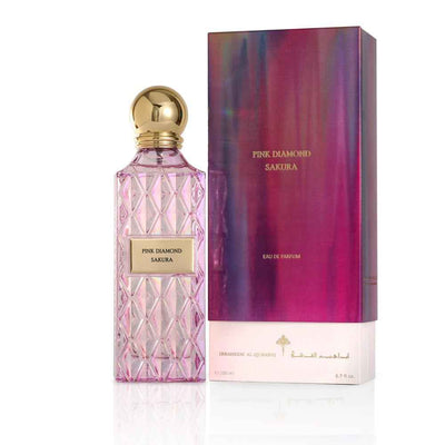 Shop Pink Diamond Sakura Eau De Parfum by Ibraheem Al Qurashi – Floral Fragrance for Women