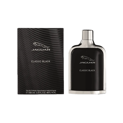 Jaguar Classic Black perfume bottle and packaging