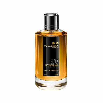 Mancera Black Intensitive Aoud Eau de Parfum perfume bottle