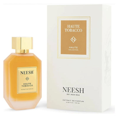Neesh Haute Tobacco Extrait de Parfum perfume bottle and box