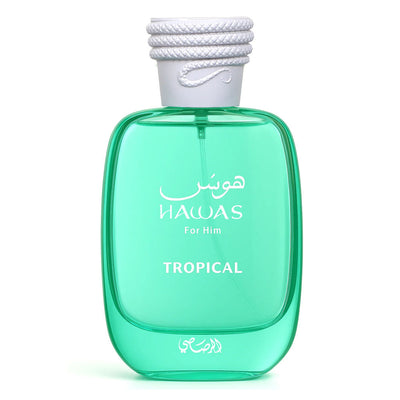 Rasasi Hawas Tropical Eau de Parfum Men Bottle – PerfumeX