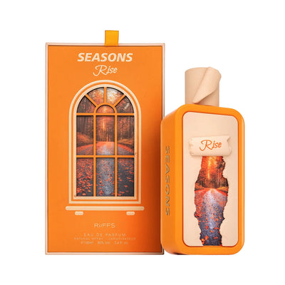 Riiffs Seasons Rise Eau de Parfum perfume bottle and box
