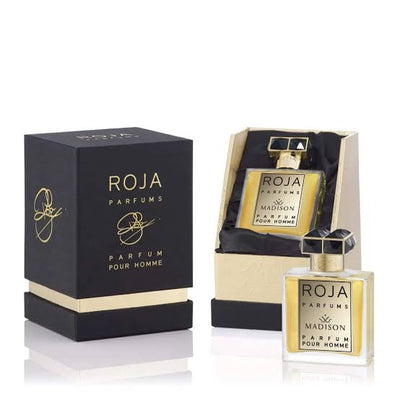 Roja Parfums Madison Pour Homme Perfume bottle and packaging box