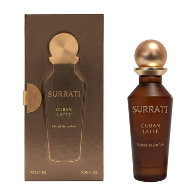 Surrati Cuban Latte Extrait de Parfum perfume bottle and box
