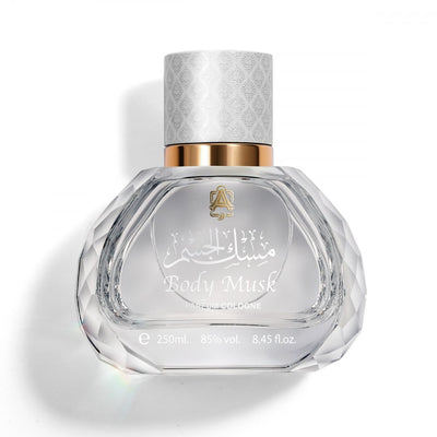 Shop Abdul Samad Al Qurashi Body Musk Cologne – White Agarwood & Musk Parfum 250ml