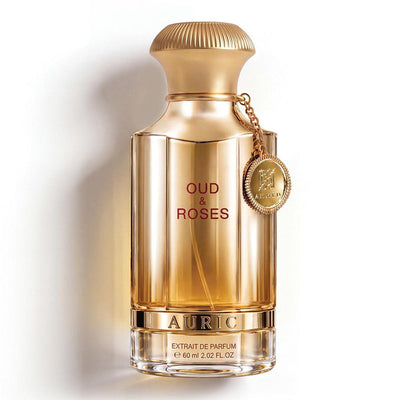 Ahmed Al Maghribi Oud & Roses Auric Extrait De Parfum For Unisex