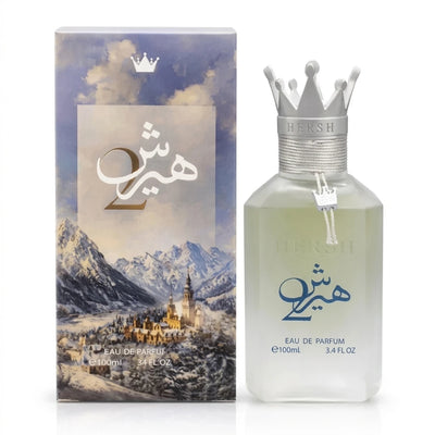 Alezz Oud Hersh 2 Eau de Parfum bottle with box