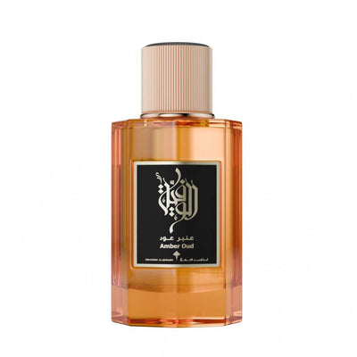 Ibraheem Al Qurashi Amber Oud Eau De Parfum 100ml – Unisex Perfume Bottle
