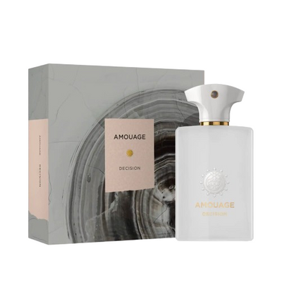 Amouage Decision Eau de Parfum bottle with box