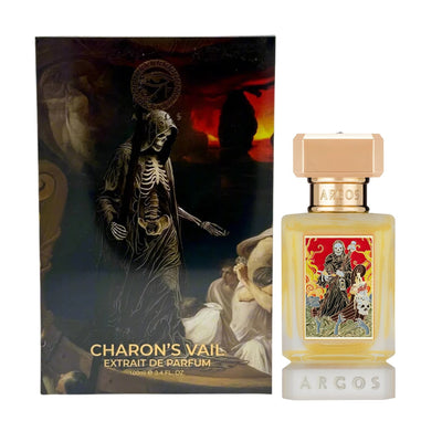 Argos Charon's Vail Extrait de Parfum bottle with box