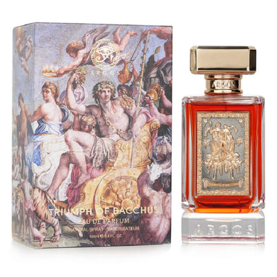 Argos Triumph Of Bacchus Eau de Parfum bottle with box