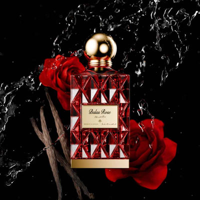 Ibraheem Al Qurashi Balas Rose Perfume Bottle - 75ml Unisex Scent
