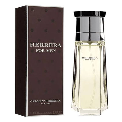 Carolina Herrera Herrera For Men Eau de Toilette bottle with box