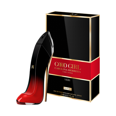 Carolina Herrera Very Good Girl Elixir Eau de Parfum bottle with box