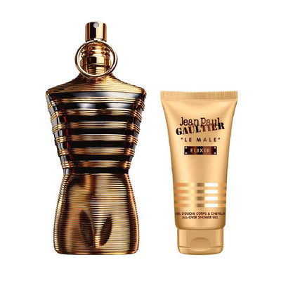 Jean Paul Gaultier Le Male Elixir Parfum Gift Set For Men