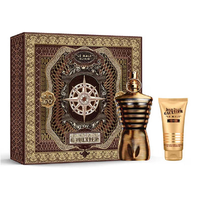 Jean Paul Gaultier Le Male Elixir Parfum Gift Set For Men